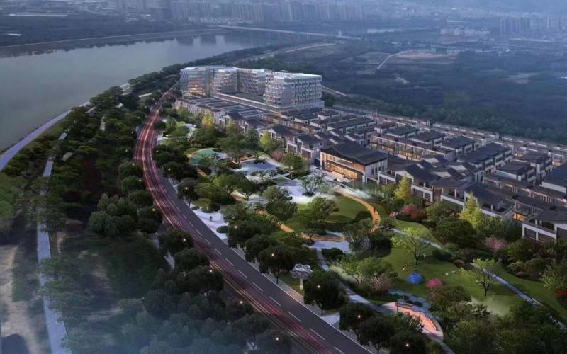 龙潭渡云湖湾实景图
