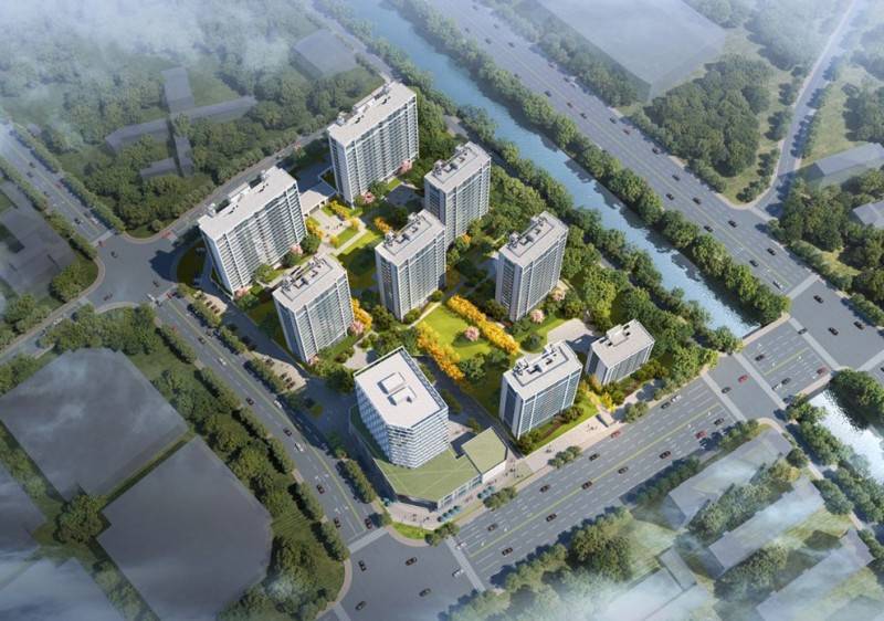 杭房启润学府实景图
