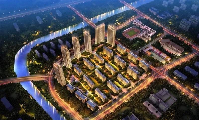 龙湖春江天越实景图