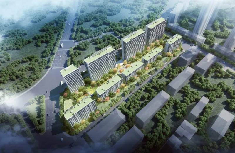 绿城桃李望湖里实景图