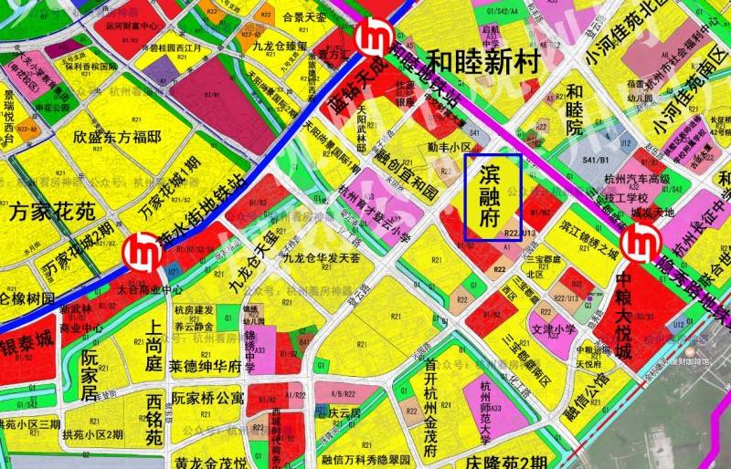 滨融府:申花土地详细规划图(高清版)免费获取