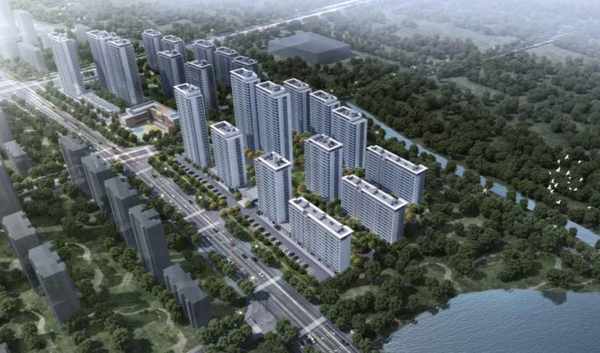 滨江兴耀湖悦岚湾实景图