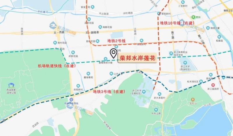荣邦水岸莲花实景图