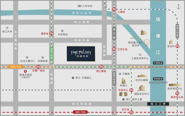 钱潮鸣翠云筑区位 钱潮鸣翠云筑区位