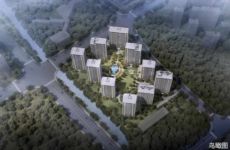 滨江揽云锦绣里实景图