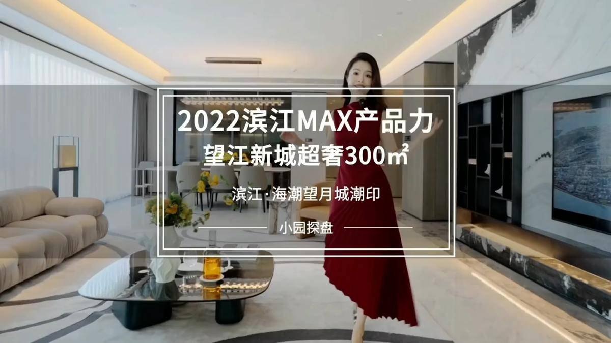 10年一巨作，滨江产品力max项目-滨江海潮望月城·潮印