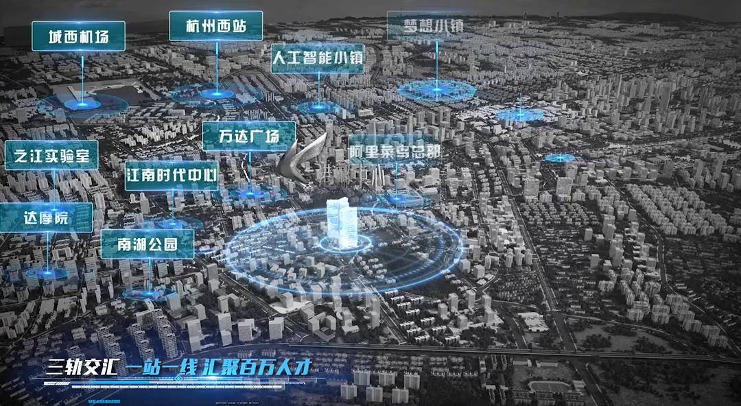 阿里菜鸟总部旁，百万级轻资产-港郦中心