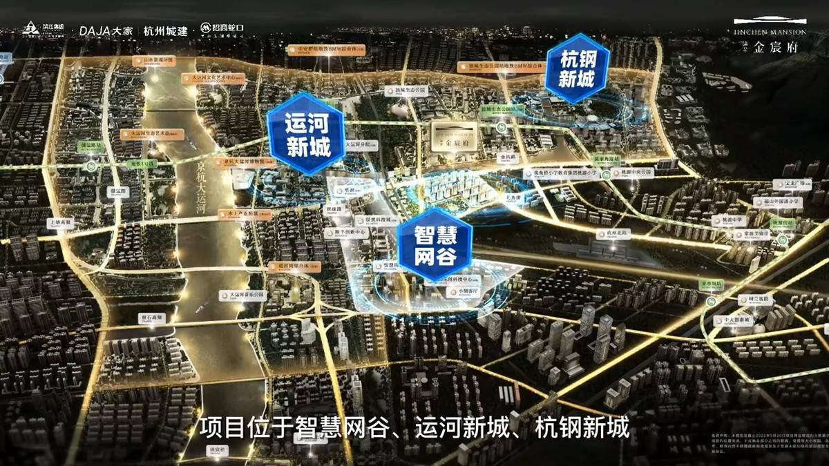 锦翠金宸府：拱墅20万方品质大盘即将开盘！三大靠谱房企联袂打造-滨江大家招商·锦翠金宸府