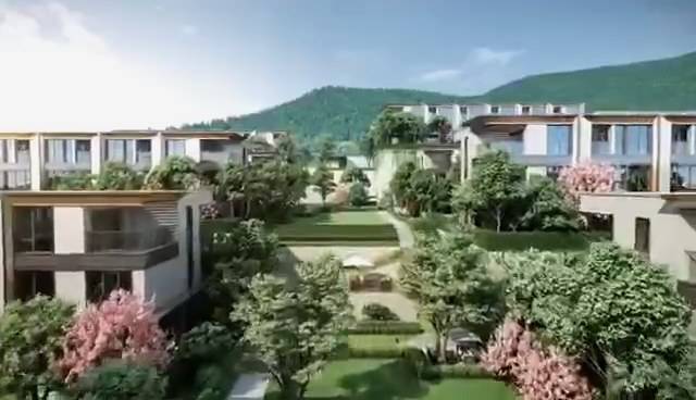 带你看不一样的低密坡地景观排屋-碧桂园万科·悦望名邸